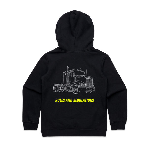 Kwrth Truck Hoodie - Kids Thumbnail