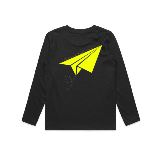 Paper plane Tee- Kids lng sleeve Thumbnail